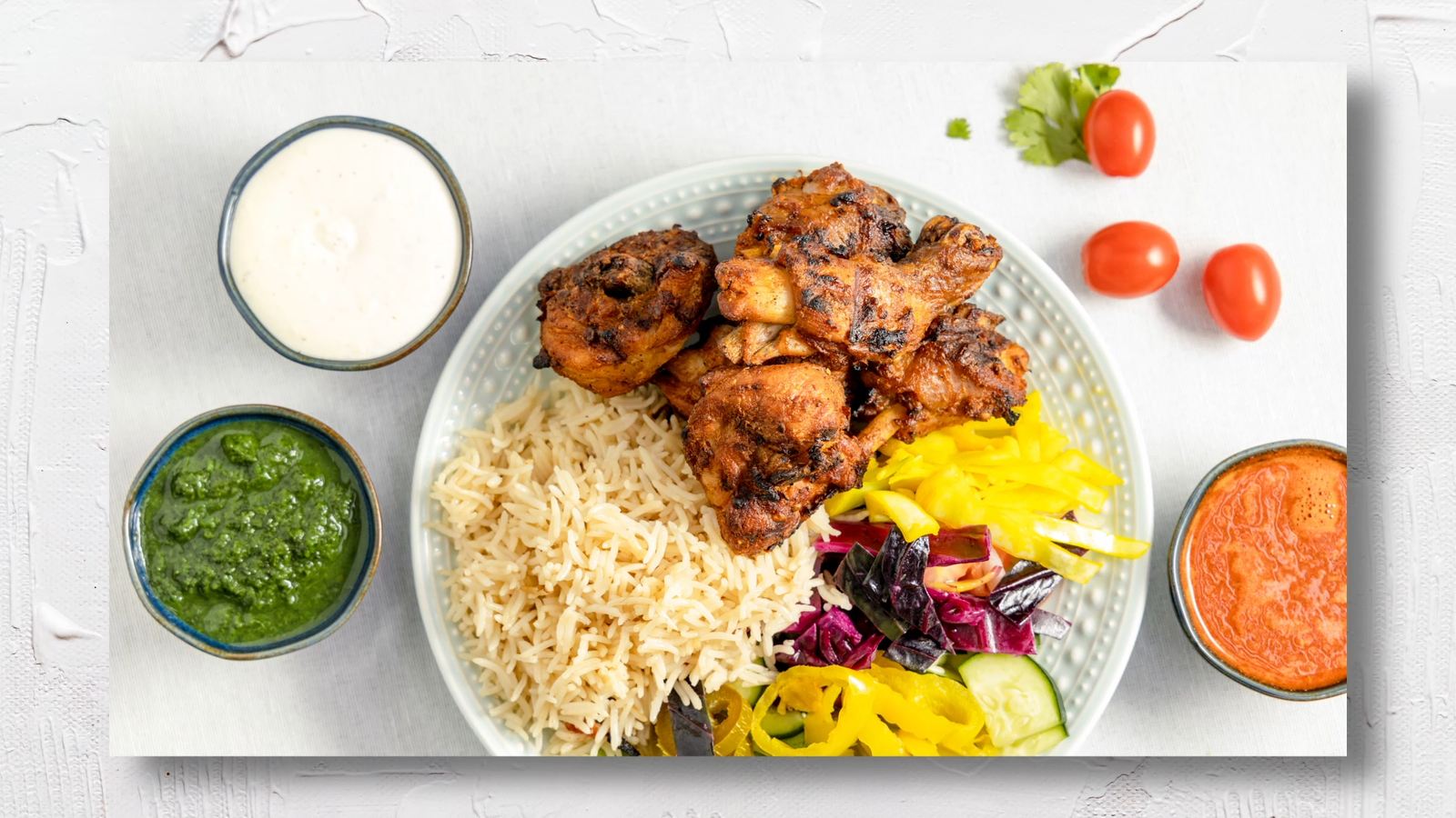 BBQ Tikka Platter